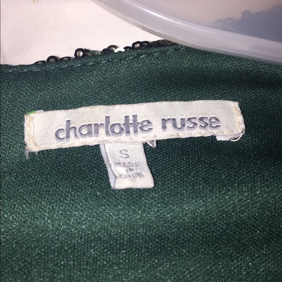 Green sequins dress - Picture 4 of 5